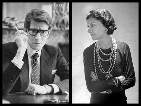 coco chanel et yves saint laurent|yves saint laurent fashion.